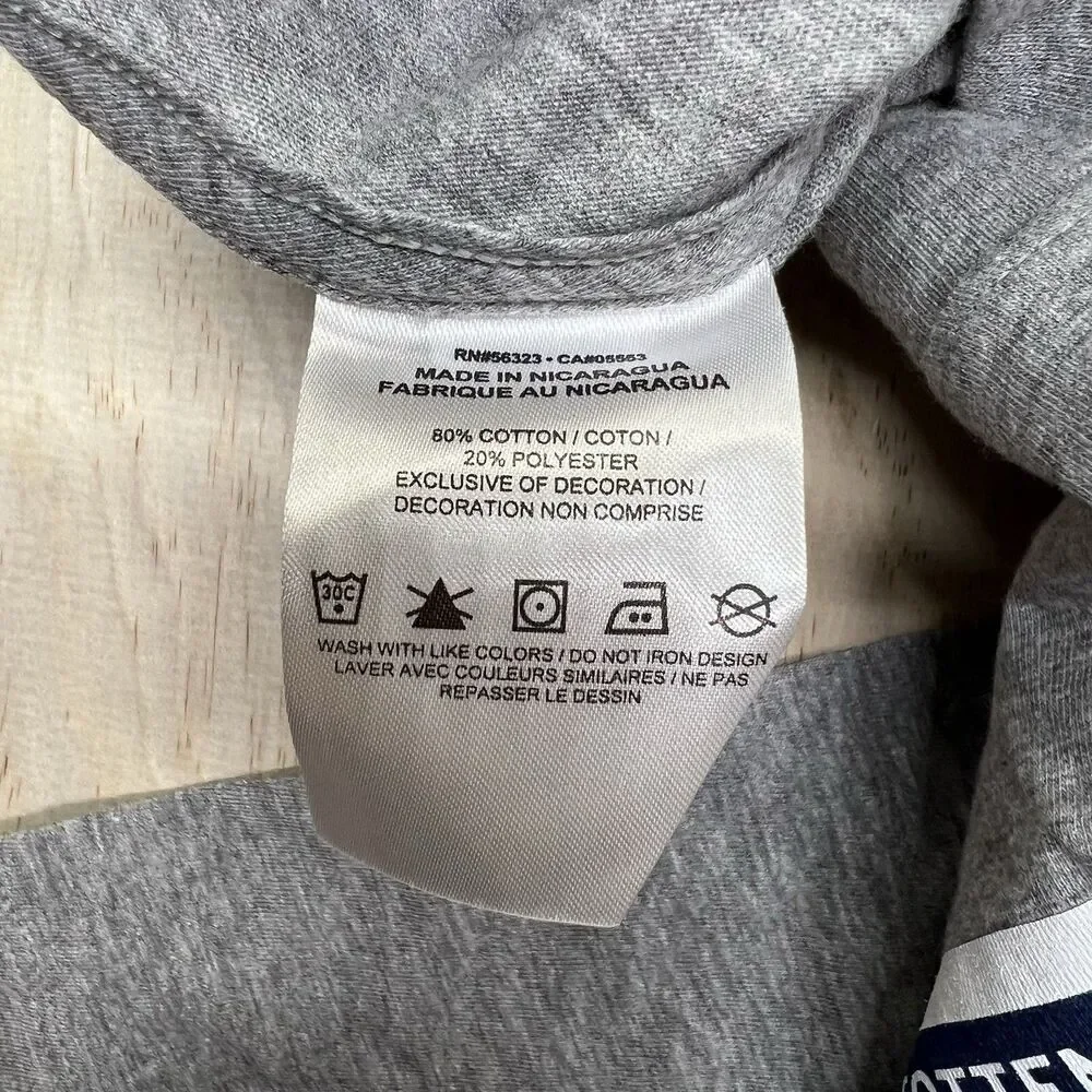 NEW MD Nike Tottenham Hotspur Spurs Nike Jock Tag Performance Shirt Heather Gray